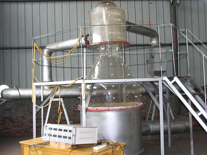 Cold test furnace