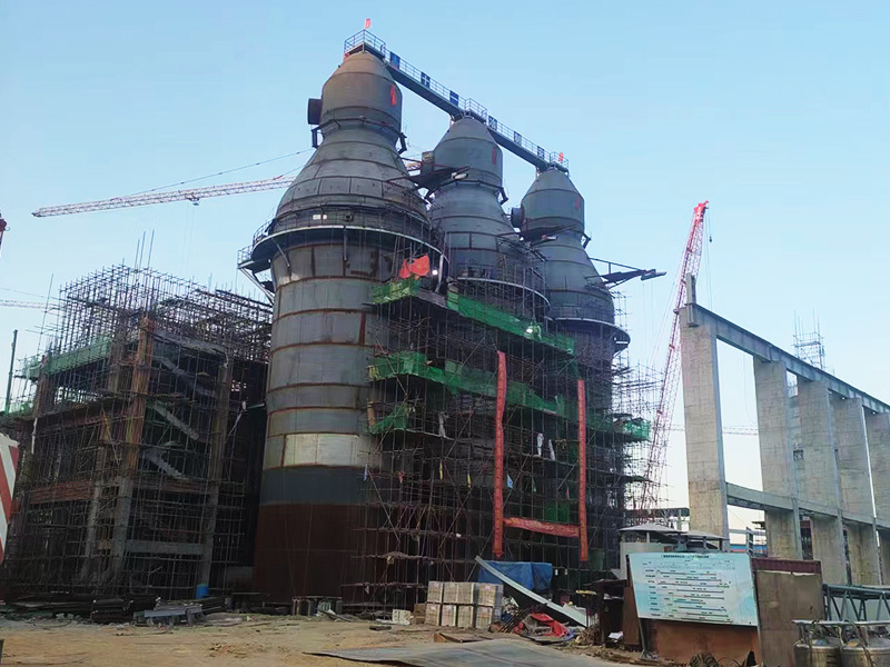 Guangxi Wing 2060m ³ Top Burning Hot Blast Stove Guangxi Wing 2060m ³ Top Burning Hot Blast Stove