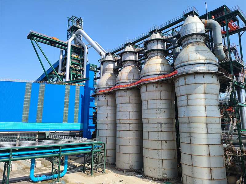 Zhongtian Nantong 2 × 2400m ³ Top Burning Hot Blast Stove Zhongtian Nantong 2 × 2400m ³ Top Burning Hot Blast Stove